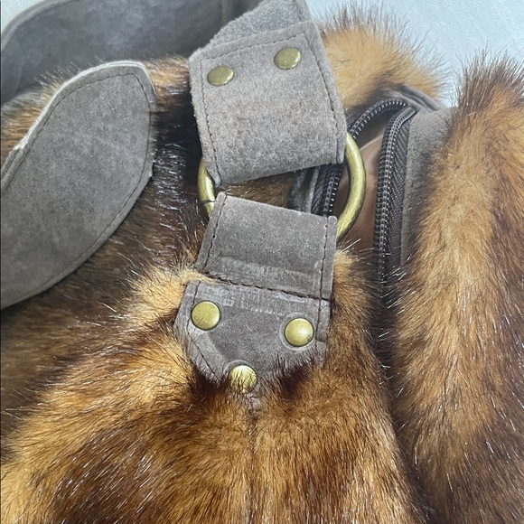 Dennis Basso Faux Mink Handbag - Picture 5 of 5